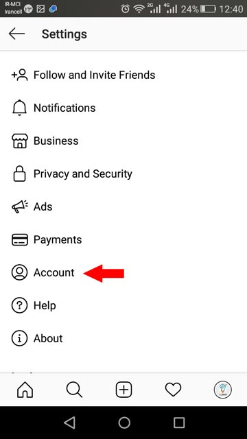 Delete Business Instagram Account