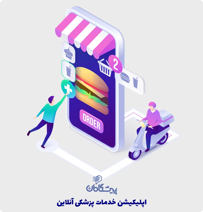 طراحی و ساخت اپلیکیشن سفارش غذا