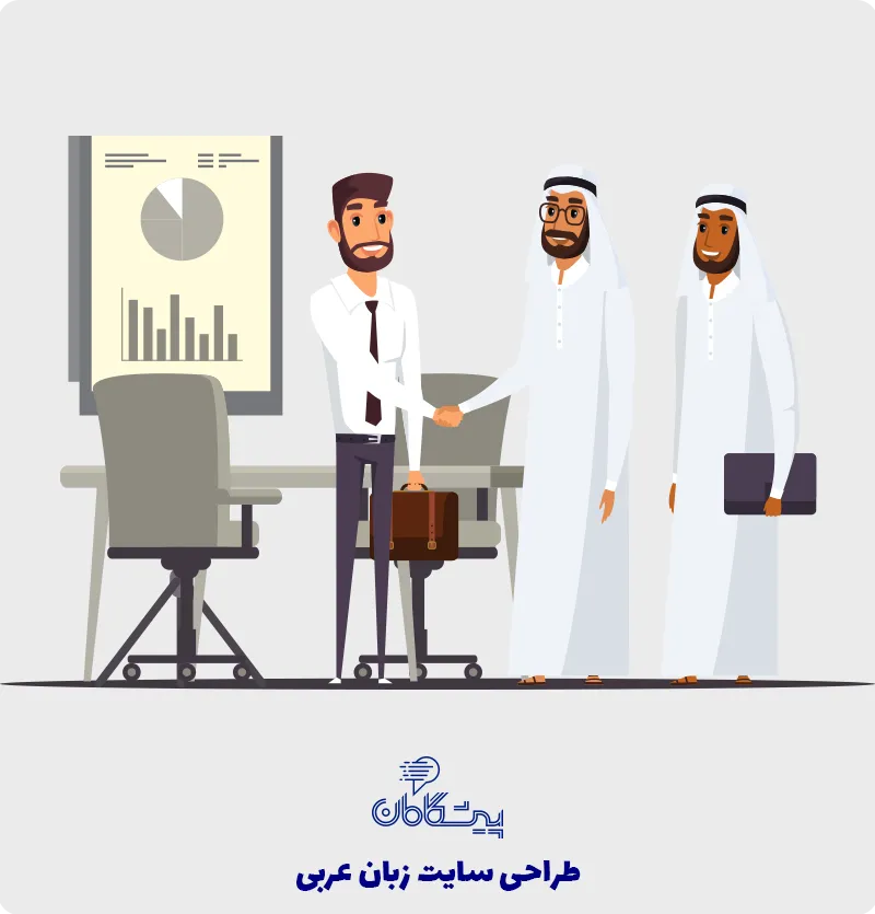 طراحی سایت به زبان عربی ✳️